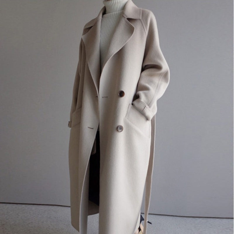 JO | Long wool coat for women