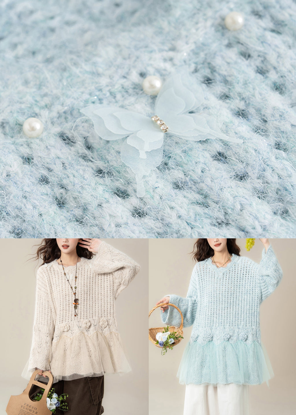 Classic Vintage Sweater with a Flattering Fit