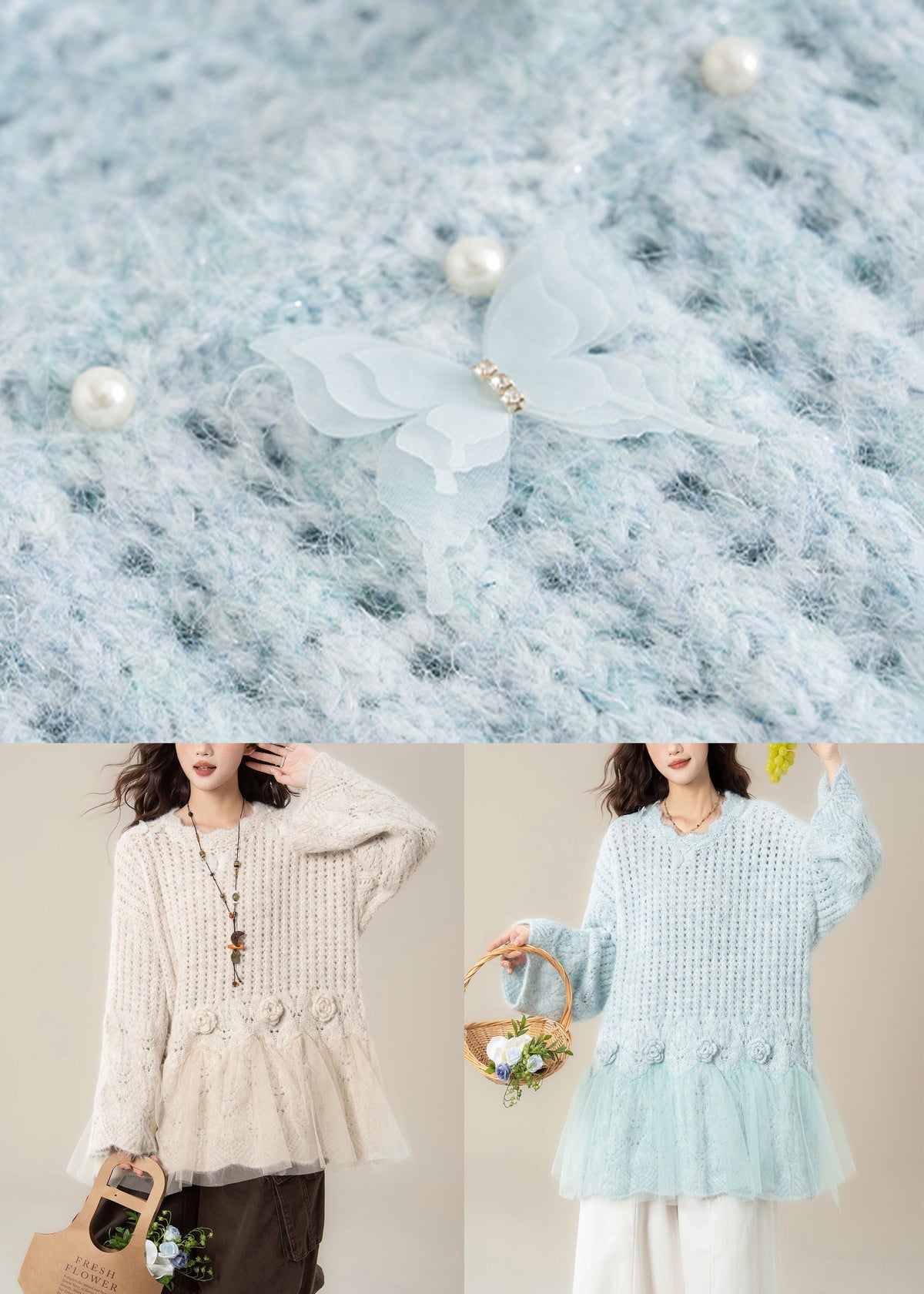 Classic Vintage Sweater with a Flattering Fit