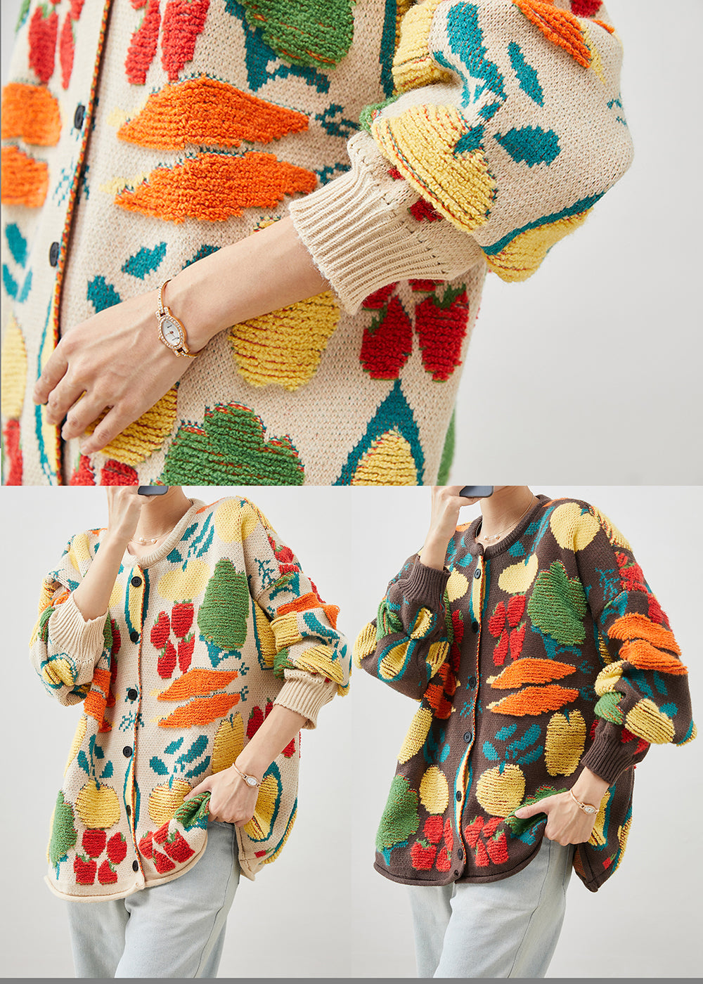 Effortlessly Elegant Cardigan with a Timeless Design