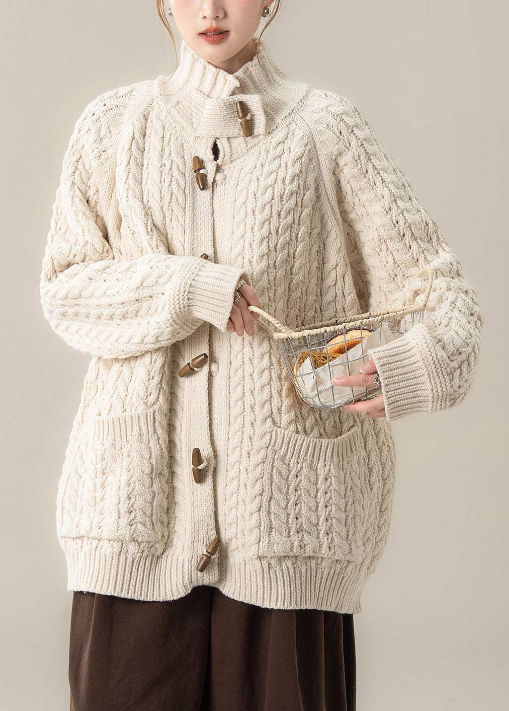 Classic Vintage Coat with a Flattering Fit