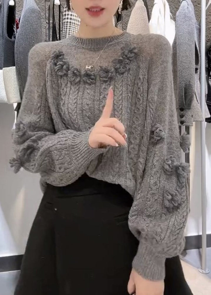 Vintage Inspired Sweater with a Contemporary Edge