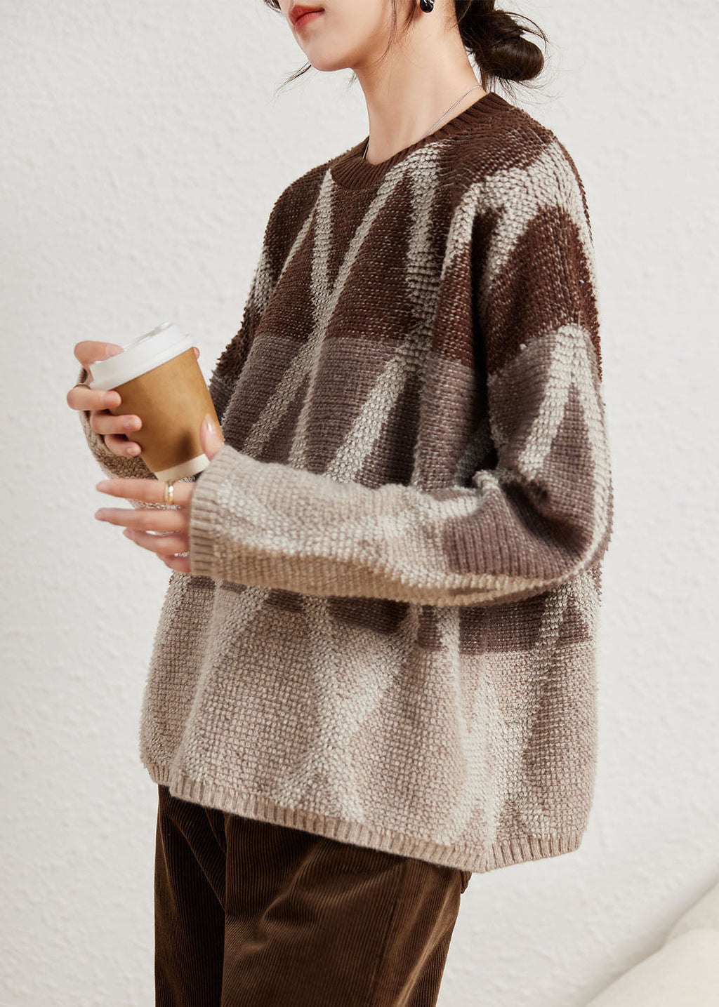 Vintage Inspired Sweater with a Contemporary Edge