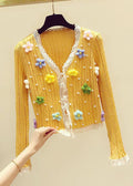 A Vintage Style Sweater with Delicate Timeless Details