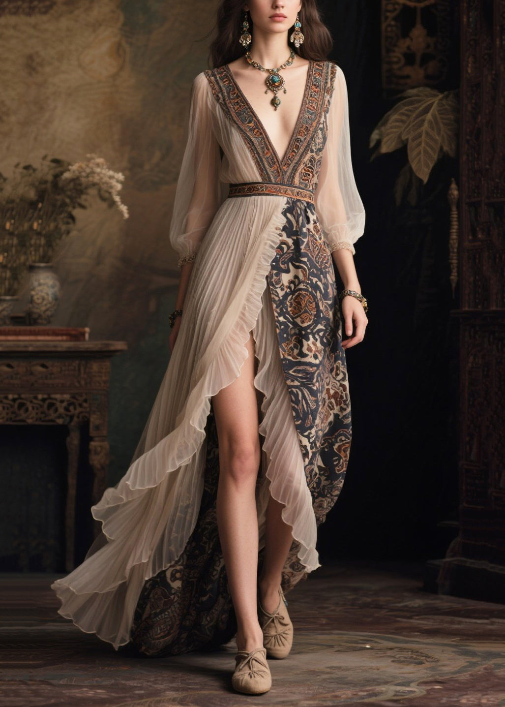Vintage Inspired Dress with a Contemporary Edge