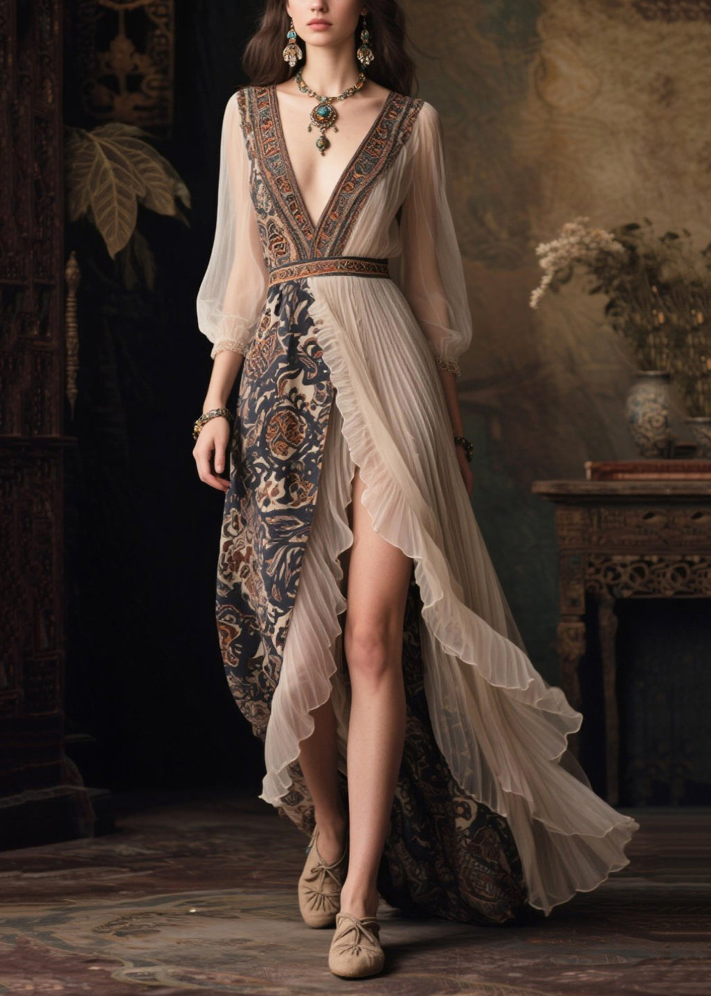 Vintage Inspired Dress with a Contemporary Edge