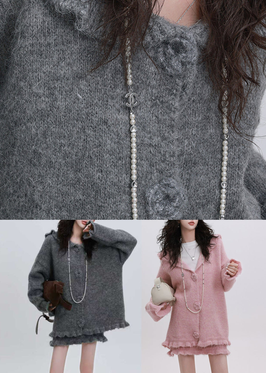 Classic Vintage Cardigan with a Flattering Fit