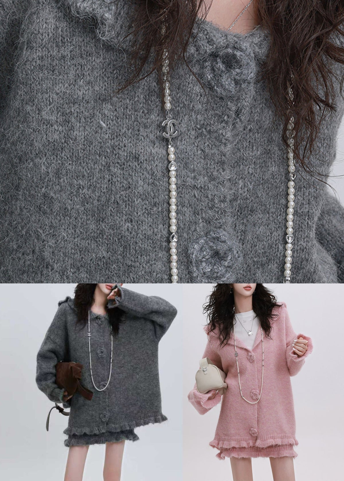 Classic Vintage Cardigan with a Flattering Fit
