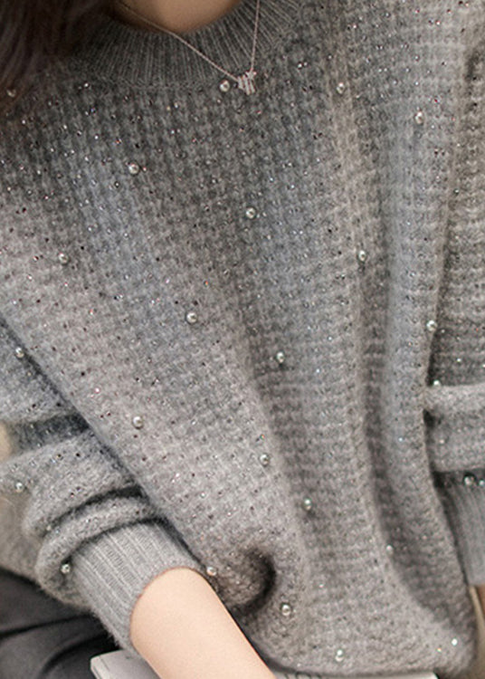 Vintage Inspired Sweater with a Contemporary Edge
