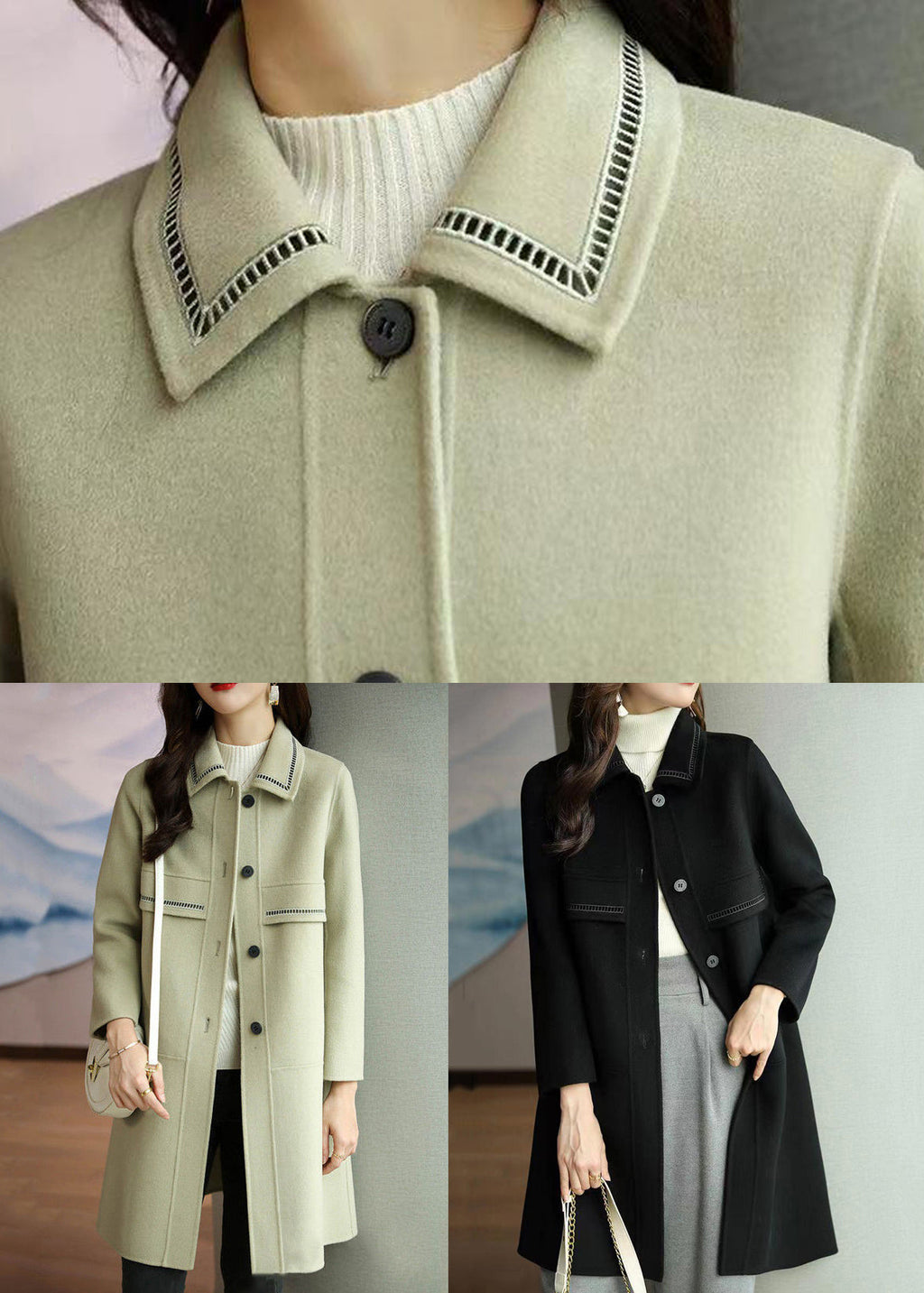 Sophisticated Coat with a Clean Classic Look