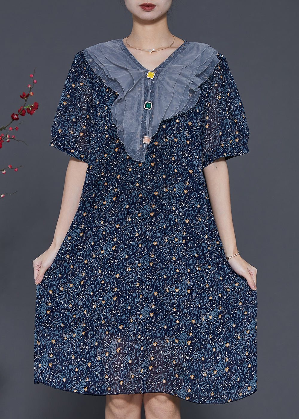 A Vintage Style Dress with Delicate Timeless Details