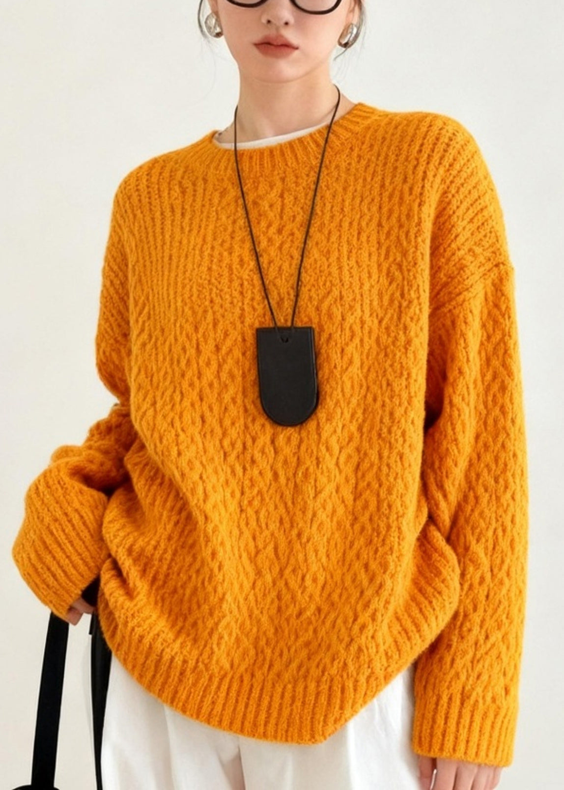 A Vintage Style Sweater with Delicate Timeless Details