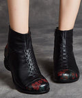 Vintage Inspired Orthopedic Boots