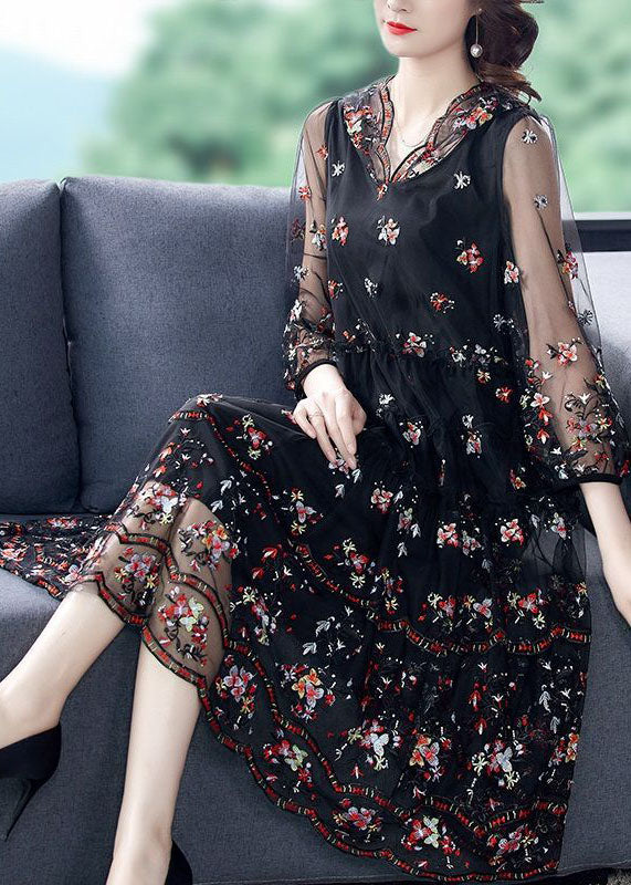 A Vintage Style Dress with Delicate Timeless Details