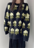 A Vintage Style Sweater with Delicate Timeless Details