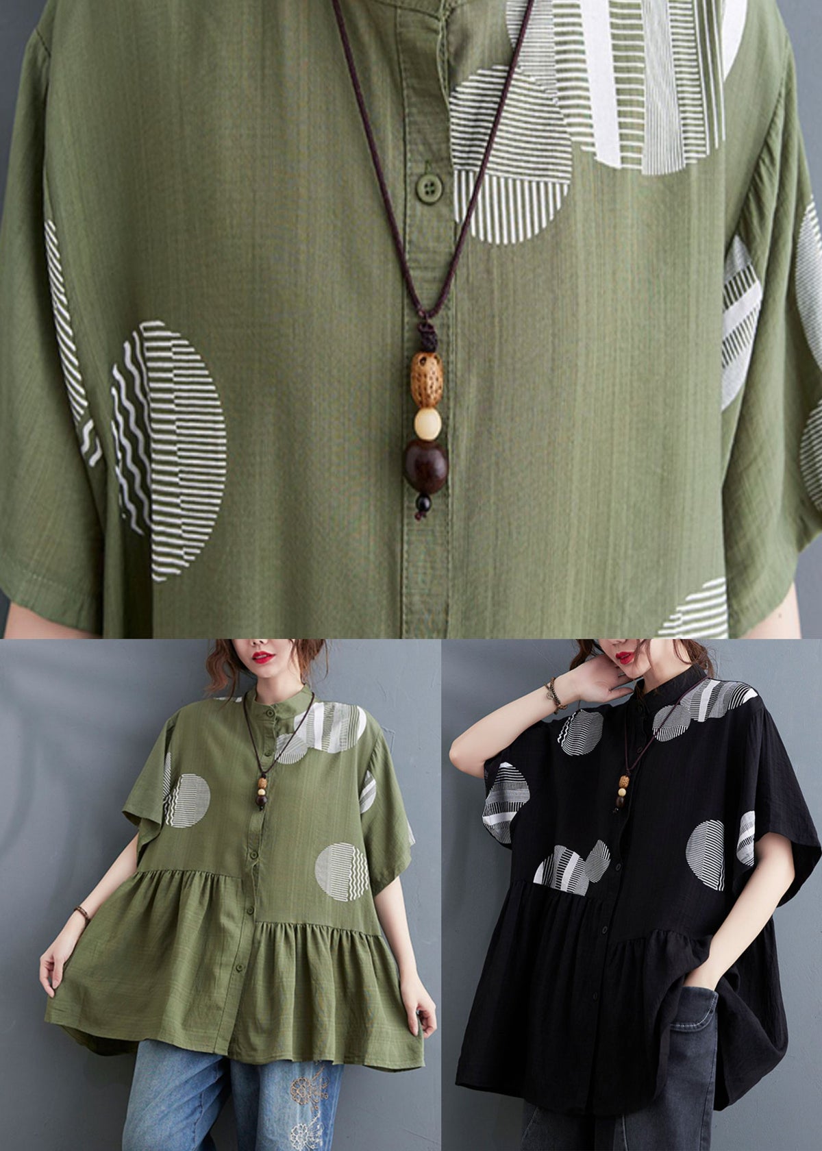 A Vintage Style Shirt with Delicate Timeless Details