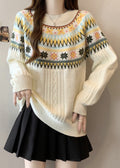 A Vintage Style Pullover with Delicate Timeless Details