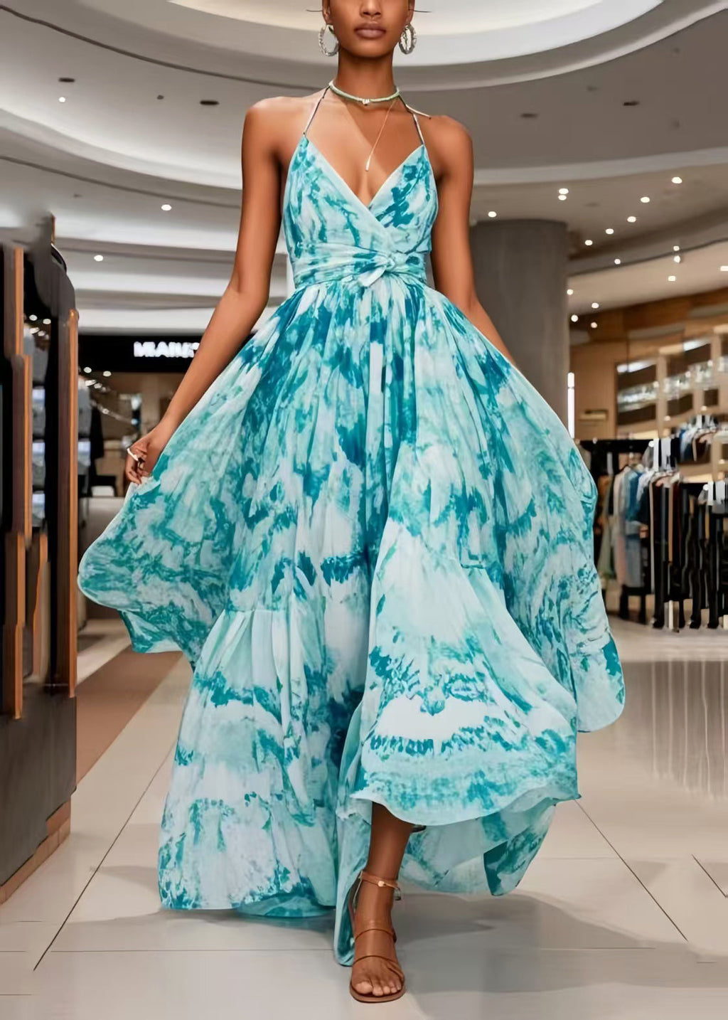 Classic Vintage Dress with a Flattering Fit