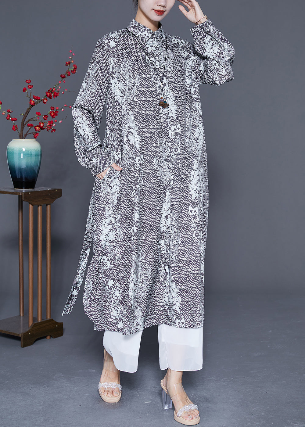 A Vintage Style Dress with Delicate Timeless Details
