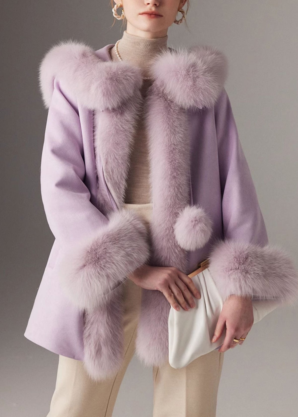 Gracefully Styled Coat for Any Occasion