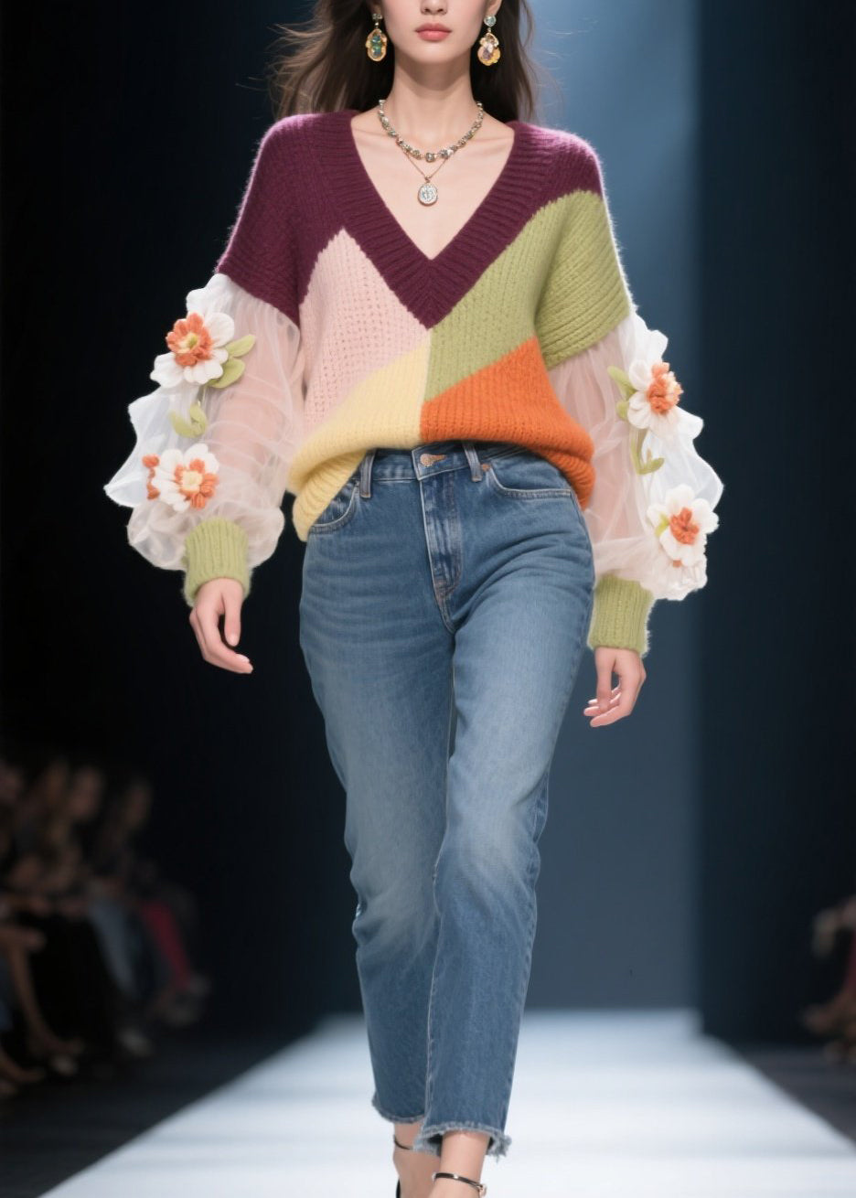 Classic Vintage Sweater with a Flattering Fit