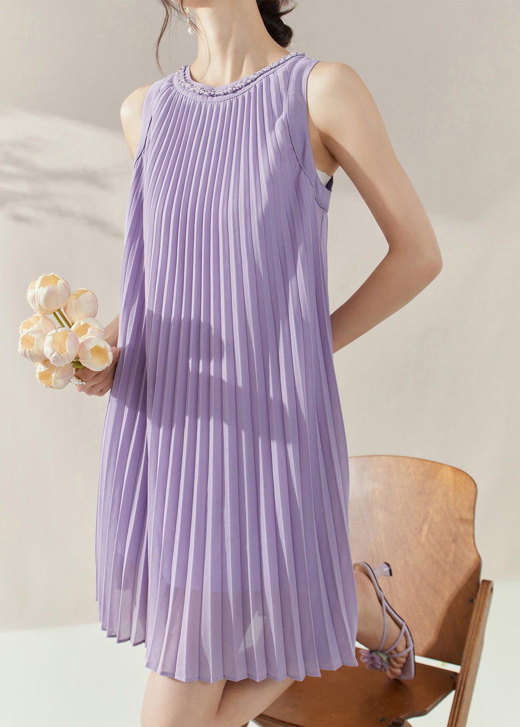 A Vintage Style Dress with Delicate Timeless Details