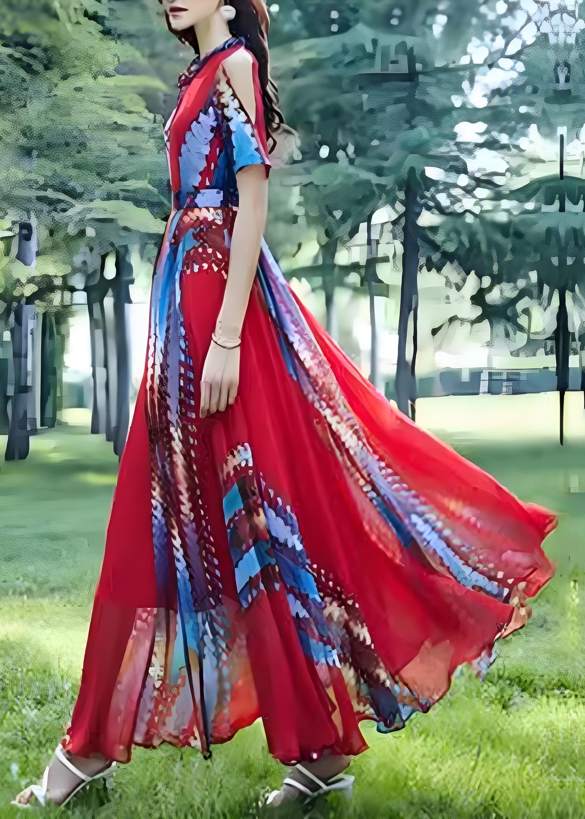 Beautifully Finished Dress in a Timeless Design