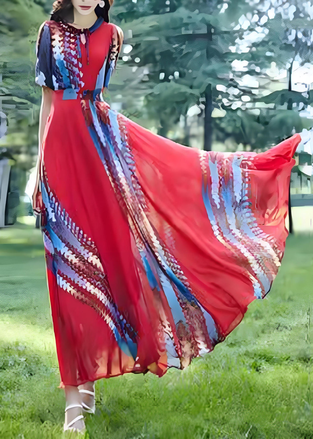 Beautifully Finished Dress in a Timeless Design