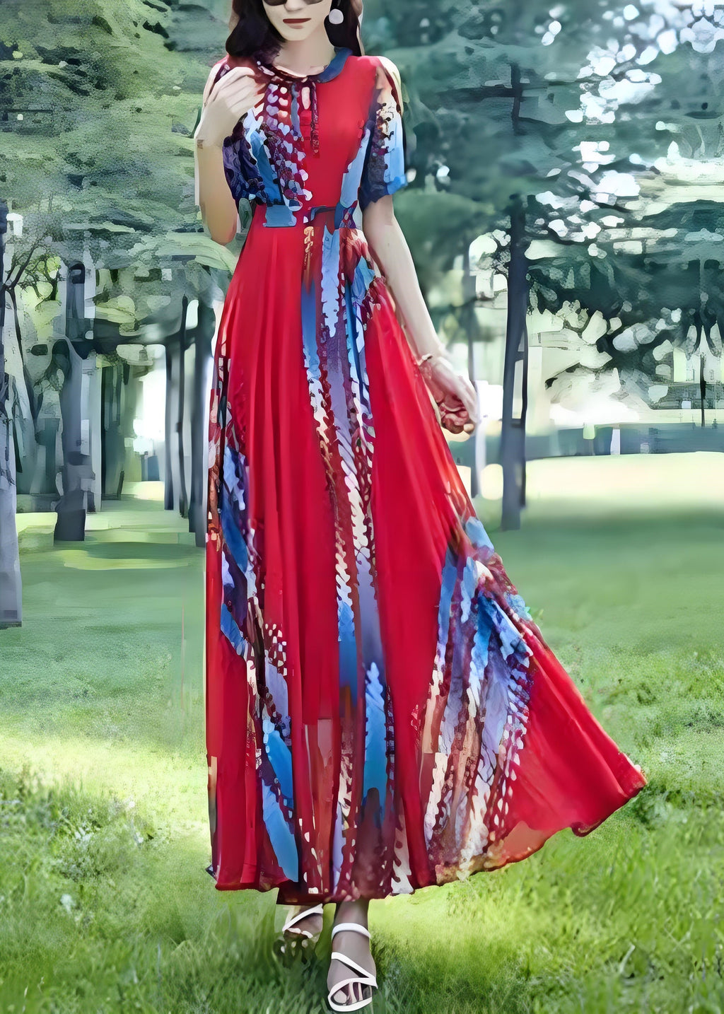 Beautifully Finished Dress in a Timeless Design
