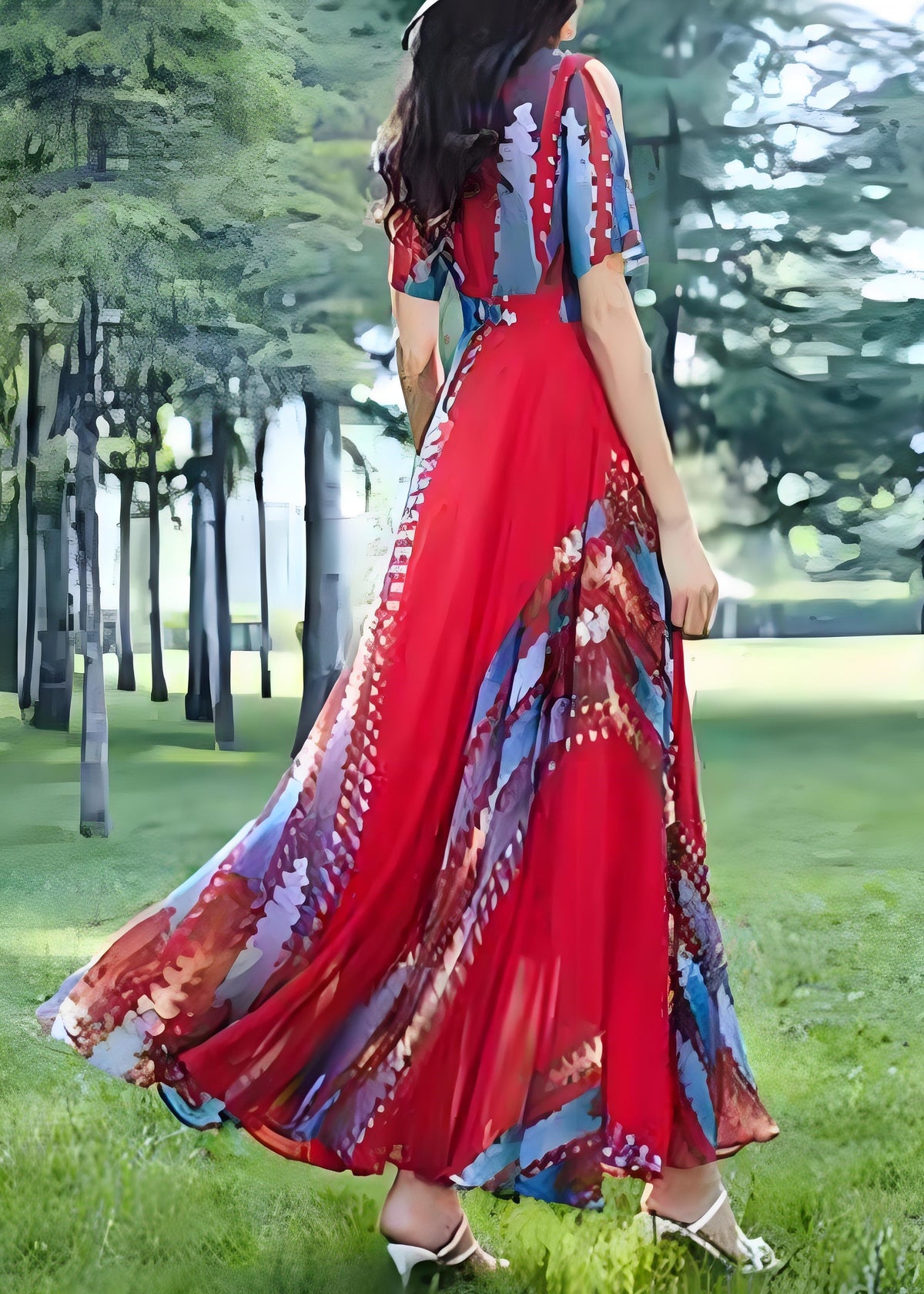 Beautifully Finished Dress in a Timeless Design