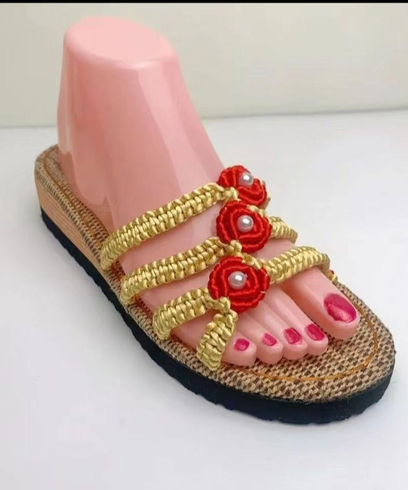 Vintage Inspired Orthopedic Sandals
