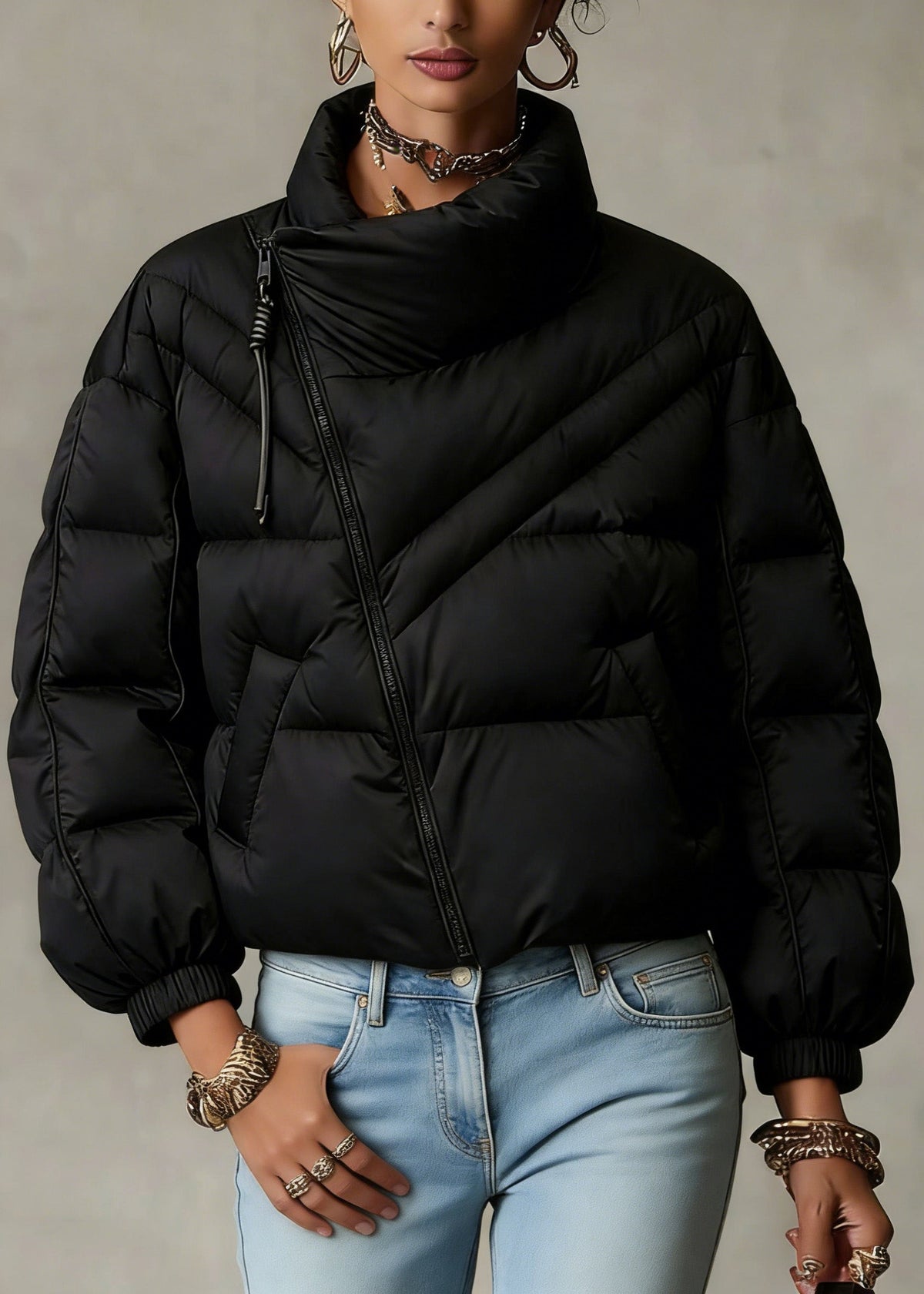 Classic Vintage Coat with a Flattering Fit