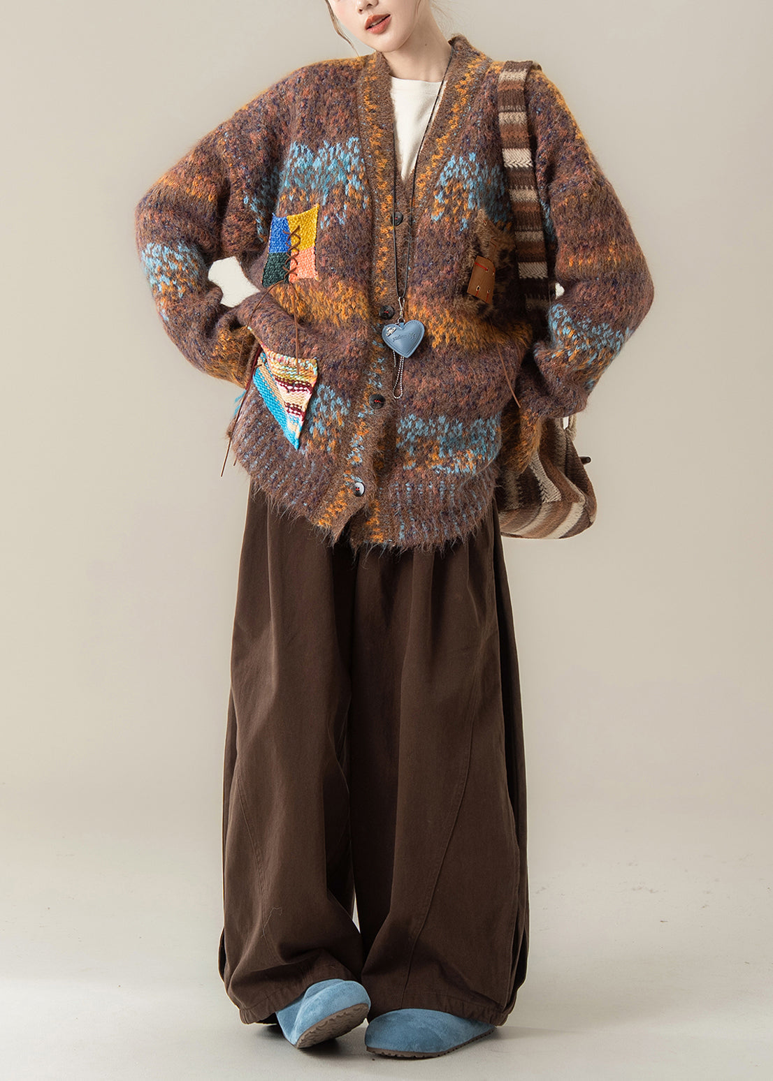 A Vintage Style Sweater with Delicate Timeless Details