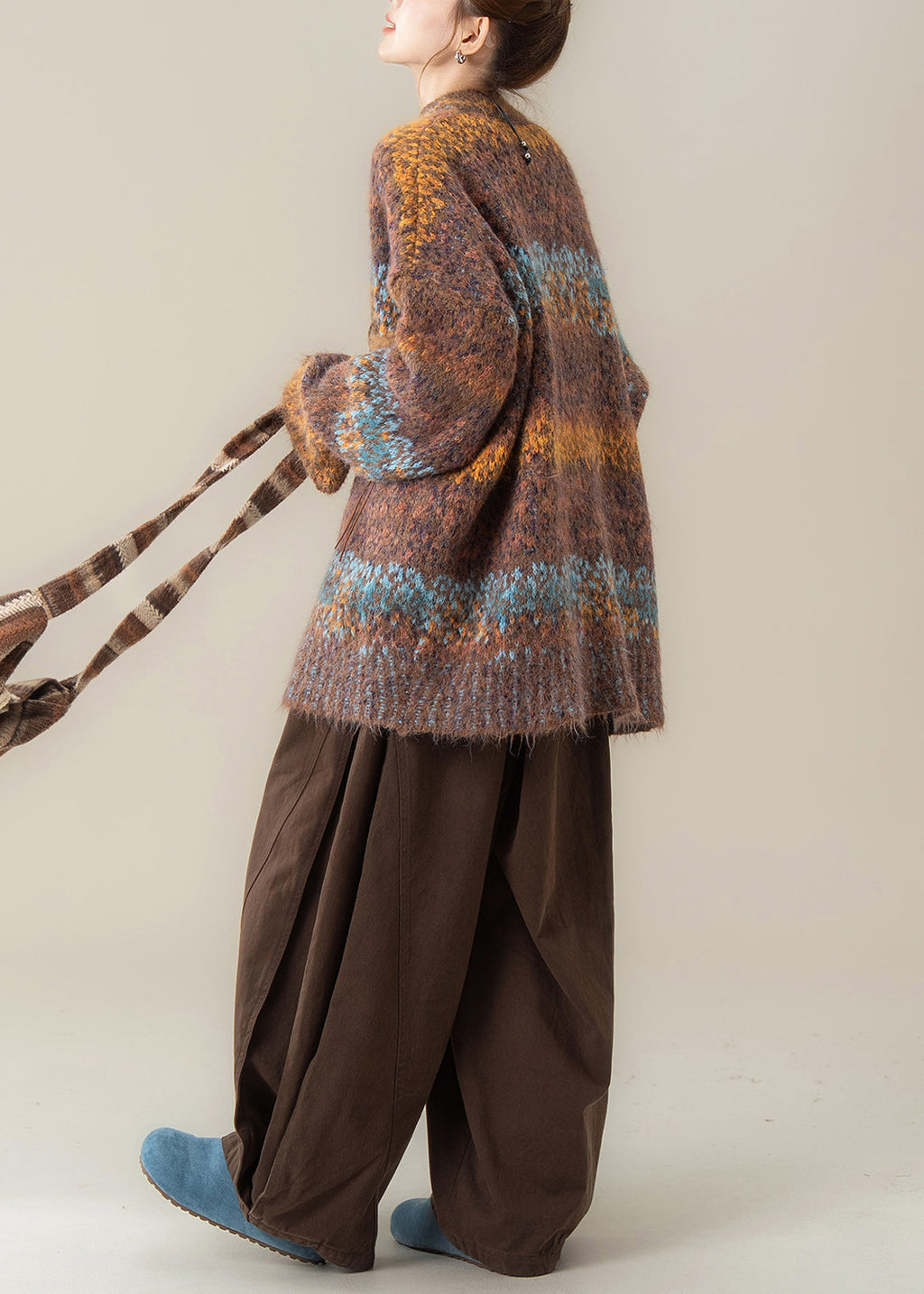 A Vintage Style Sweater with Delicate Timeless Details