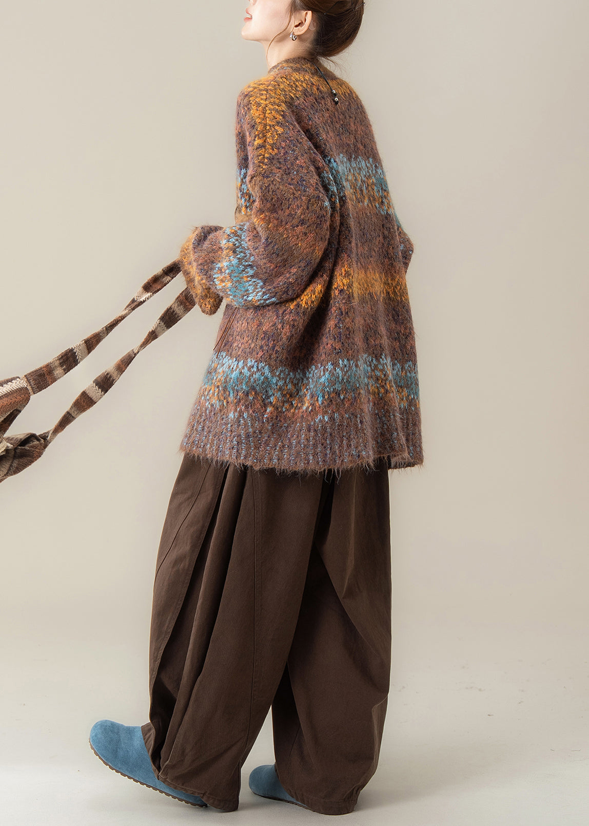 A Vintage Style Sweater with Delicate Timeless Details