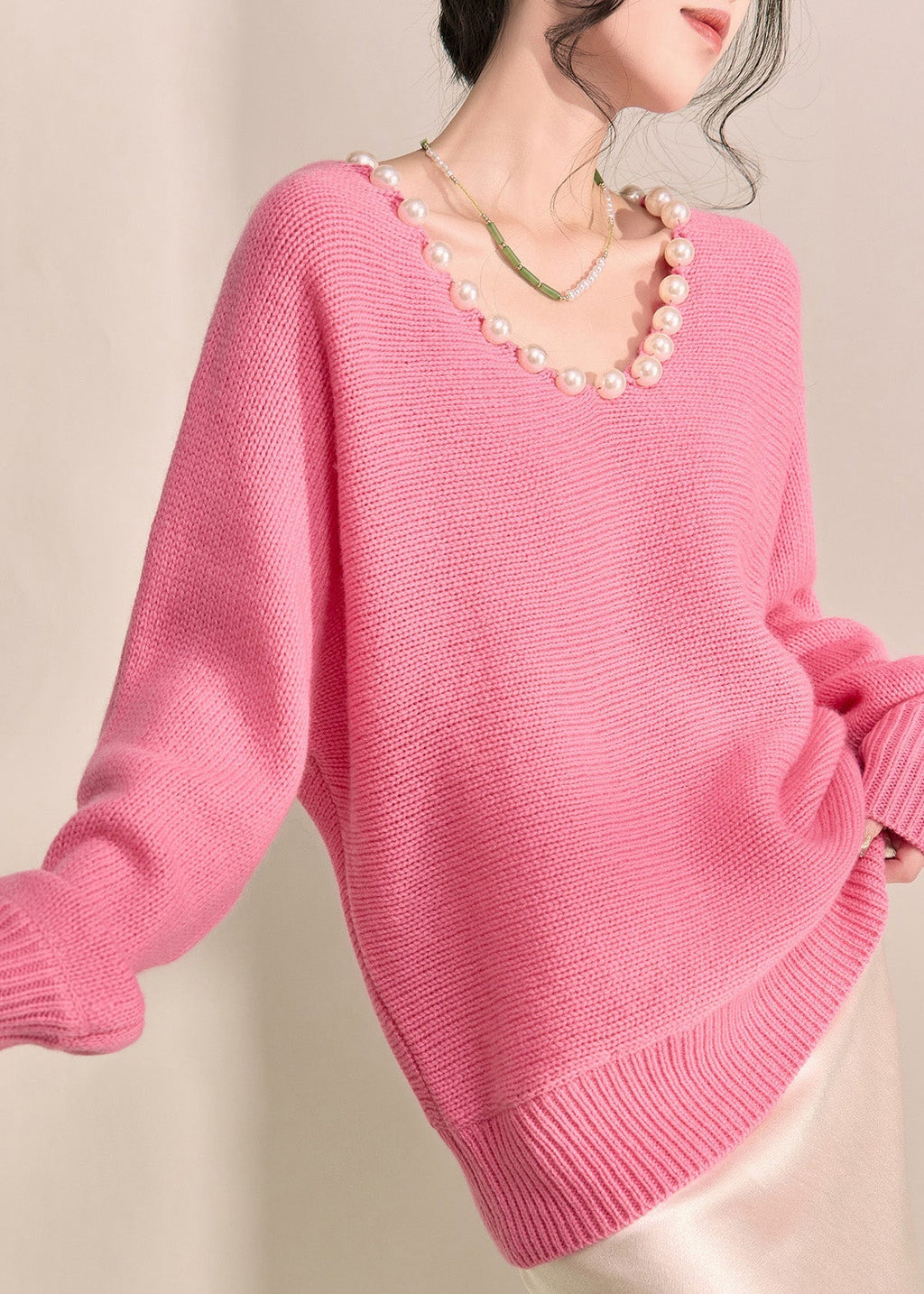 Classic Vintage Sweater with a Flattering Fit