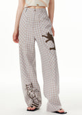 A Vintage Style Pants with Delicate Timeless Details