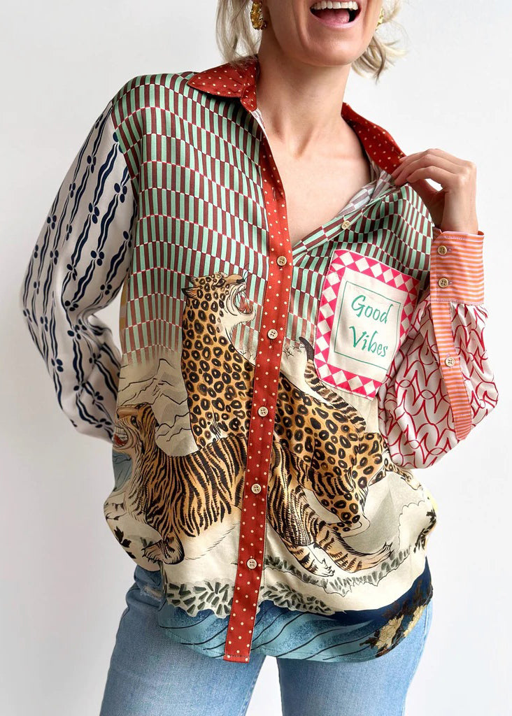A Vintage Style Shirt with Delicate Timeless Details