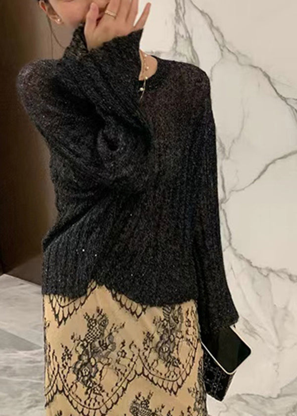 A Vintage Style Sweater with Delicate Timeless Details