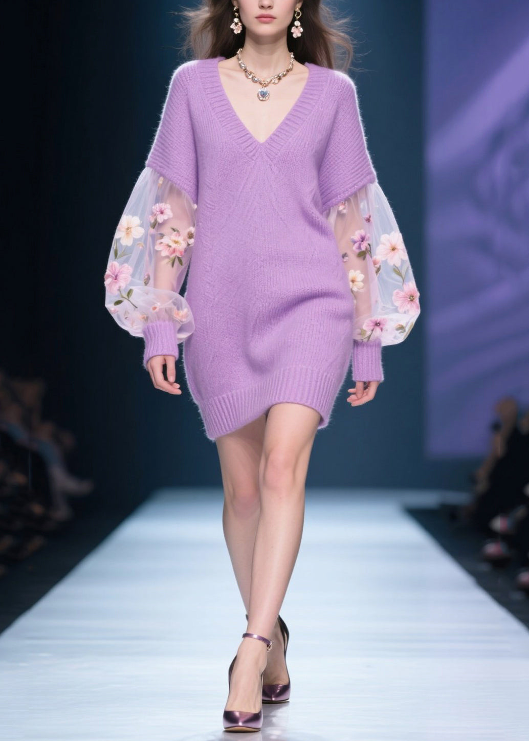 Classic Vintage Sweater with a Flattering Fit