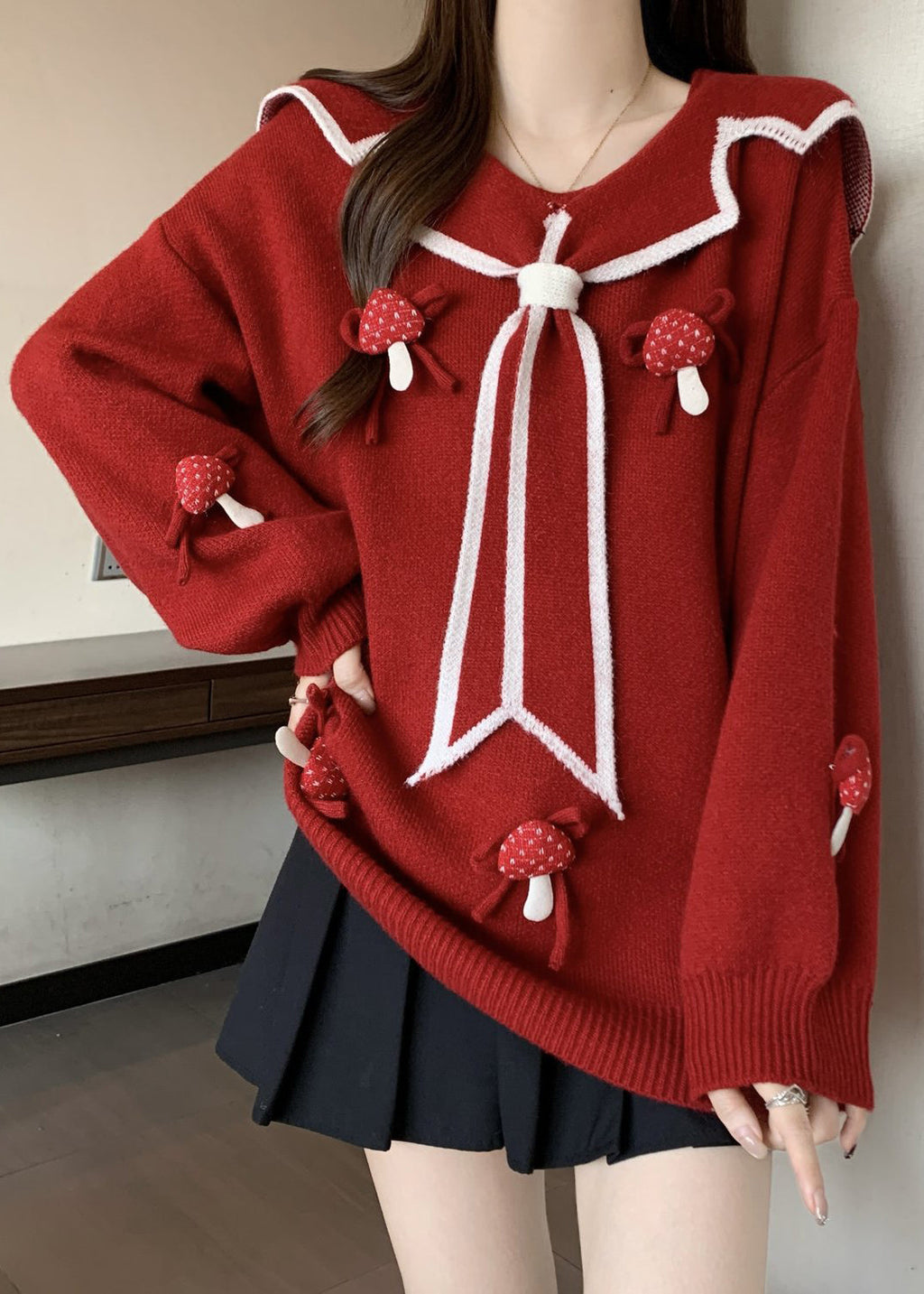 Vintage Inspired Sweater with a Contemporary Edge