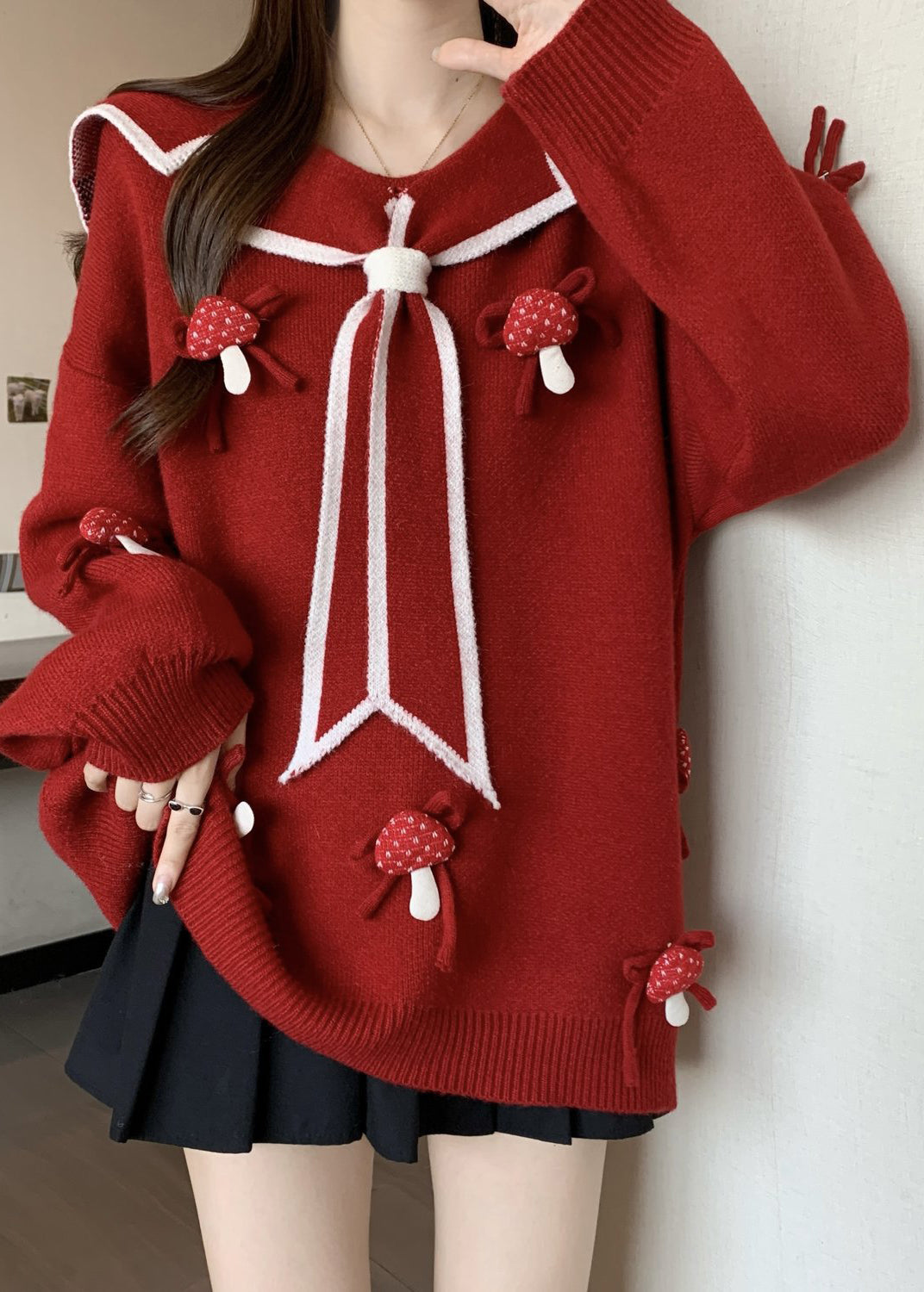 Vintage Inspired Sweater with a Contemporary Edge