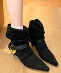 Chic Orthopedic Boots with Unique Design