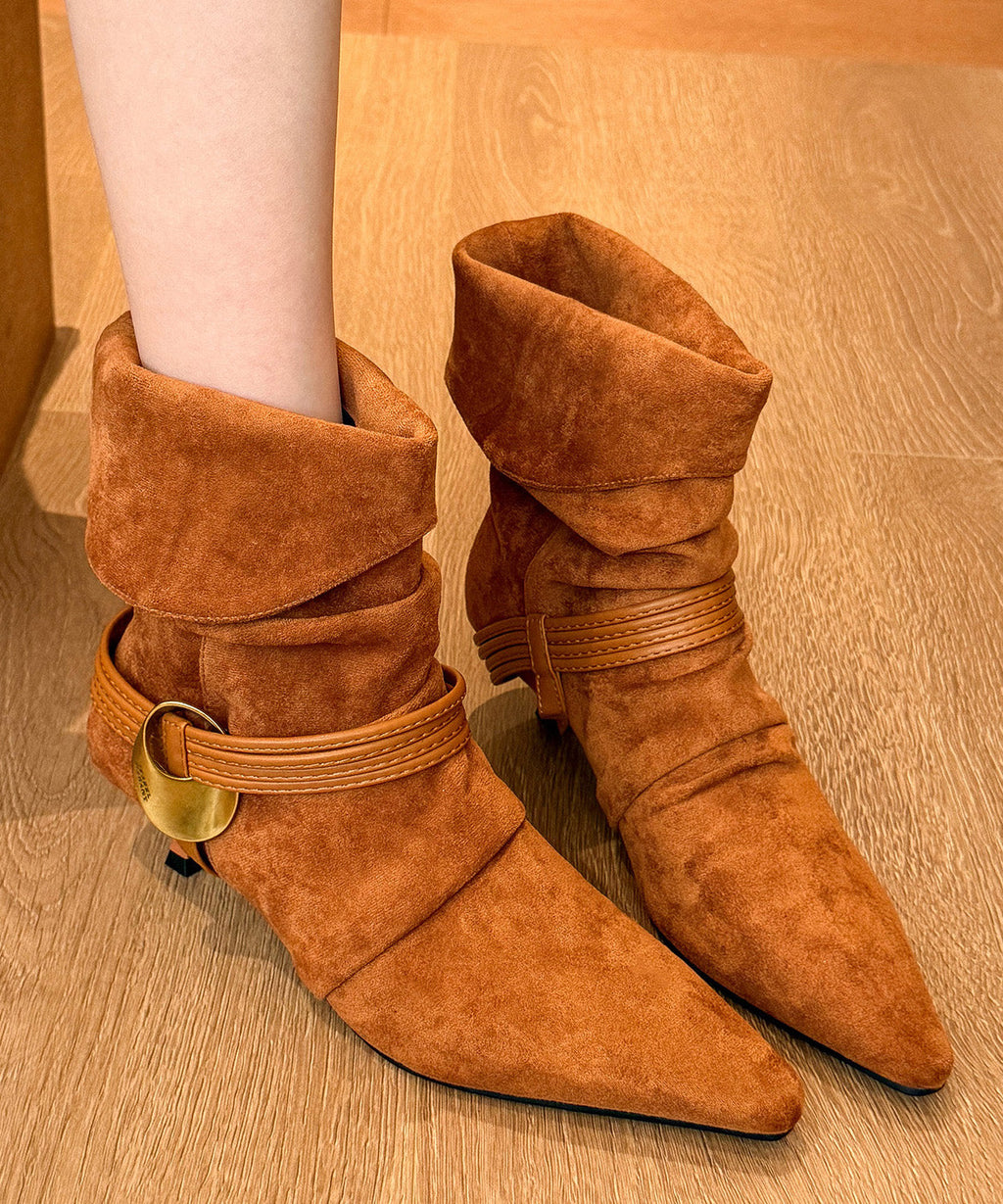 Chic Orthopedic Boots with Unique Design