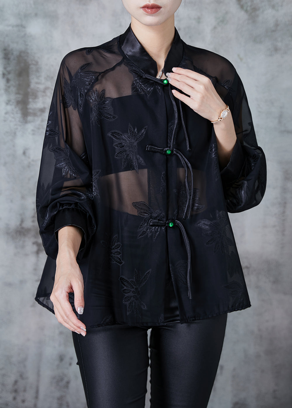 A Vintage Style Blouse with Delicate Timeless Details