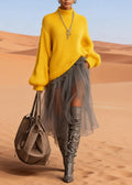Well Tailored Sweater with a Graceful Silhouette