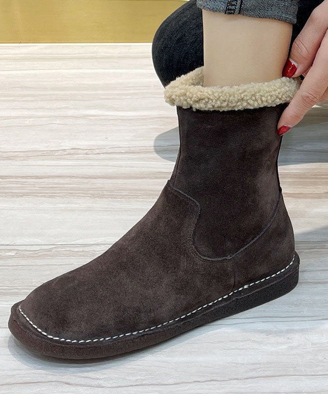 Classic Orthopedic Boots with Timeless Style