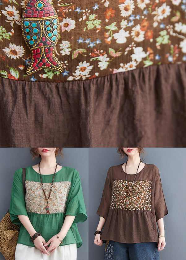 Vintage Inspired Blouse with a Contemporary Edge