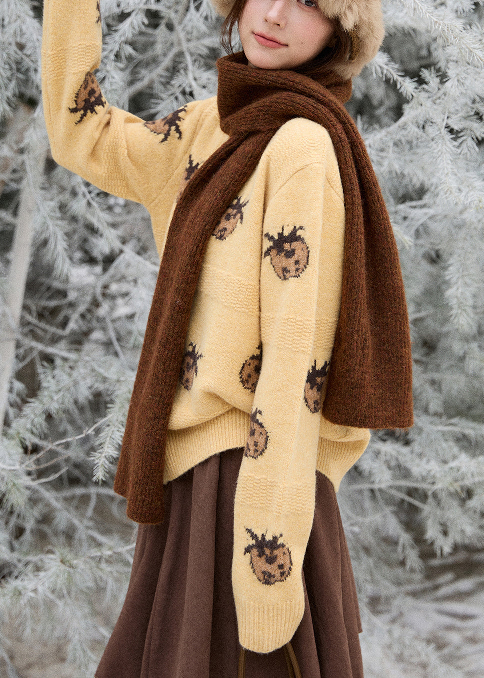 Well Tailored Cardigan with a Graceful Silhouette