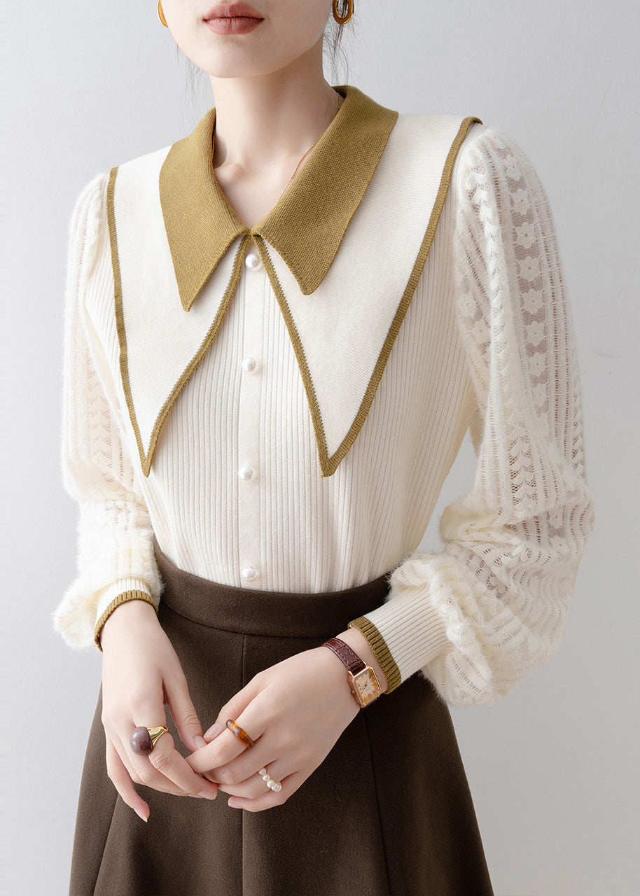 Classic Vintage Sweater with a Flattering Fit